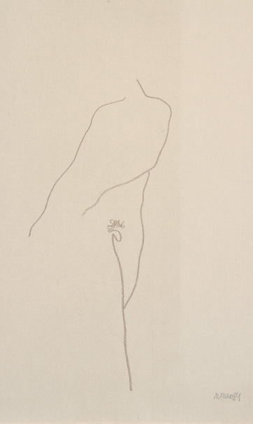 Male Nude with Rotating Arms